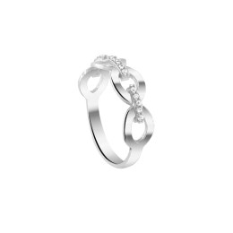ασημένιο γυναικείο δαχτυλίδι αλυσίδα D21200209