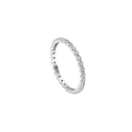 δαχτυλίδι γυναικείο ασημένιο ολόβερο D21200119