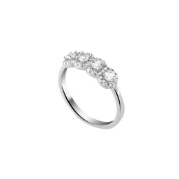 γυναικείο ασημένιο δαχτυλίδι μισόβερο D21200132