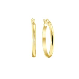 κίτρινα χρυσά σκουλαρίκια κρικάκια μεσαία SK11100978