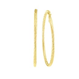 κίτρινα χρυσά σκουλαρίκια κρίκοι μεγάλοι SK11100571