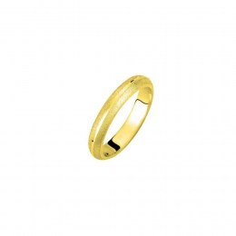 βέρα γάμου κίτρινη χρυσή διαμαντάρισμα BE131016